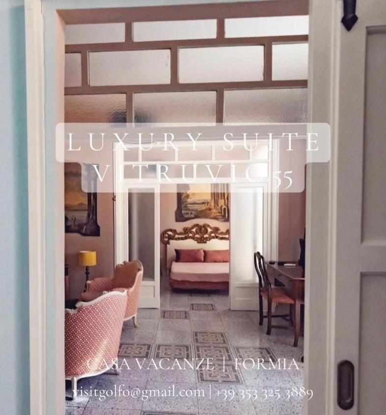 Luxury Suite Vitruvio 55 Формия Экстерьер фото